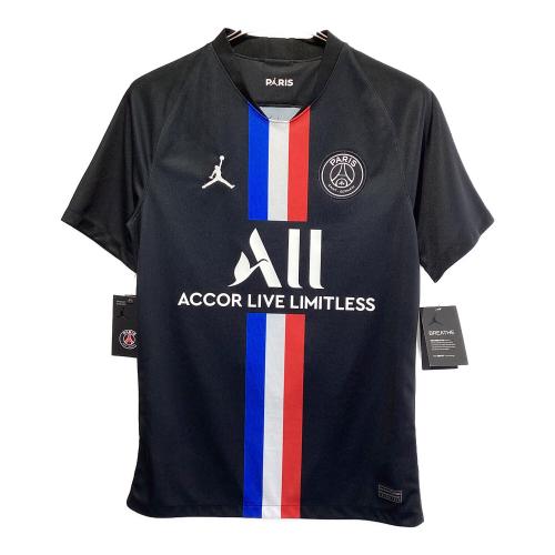 Paris Saint-Germain (パリサンジェルマン) サッカーユニフォーム SIZE S ブラック パリサンジェルマン 19/20 ユニフォーム 4th 半袖 レプリカ BV9197-011