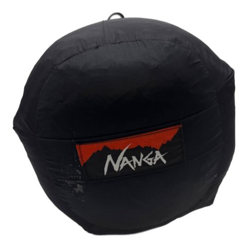 NANGA (ナンガ) マミー型シュラフ(ダウン) ブラック  Lサイズ オーロラ900DX 【冬用】