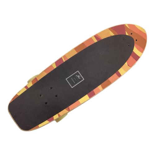YOW (ヤウ) スケートボード オレンジ HOSSEGOR クルーザー 木製