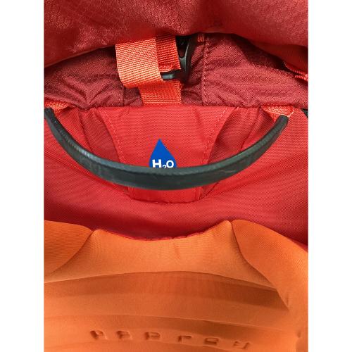 OSPREY (オスプレー) バックパック レッド バリアント37 背面長 51cm以上 31-40L(山小屋泊)