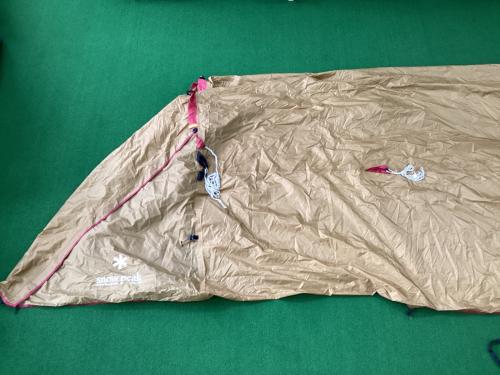 Snow peak (スノーピーク) ツールームテント 2018年製 SET-250 エントリーパックTT 約530×300×280cm 2～4人用