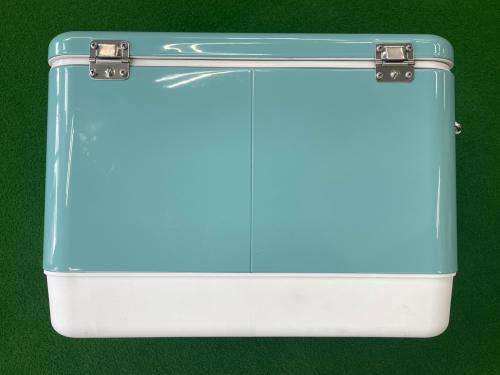 Coleman (コールマン) クーラーボックス 約51L ターコイズ 60周年記念 3000003591 54QT スチールベルトクーラー
