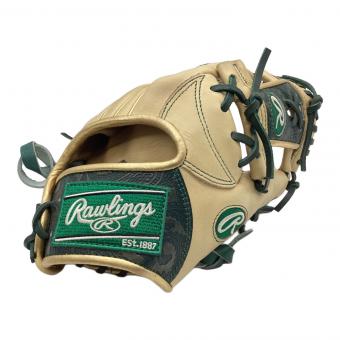 RAWLINGS (ローリングス) 軟式グローブ ベージュ×グリーン 内野用 GRXFHPN62