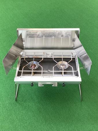 Snow peak (スノーピーク) ツインガスバーナー PSLPGマーク有 GS-220 2012年製 使用燃料【OD缶】