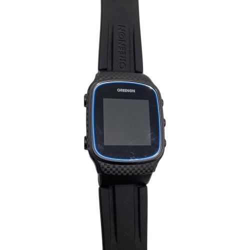 GREEN ON (グリーンオン) ゴルフGPSナビ ブラック ※通電確認済み 説明書・充電ケーブル付属 THE GOLF WATCH NORM Ⅱ
