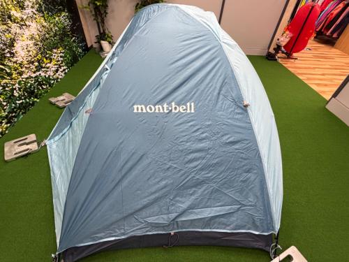 mont-bell (モンベル) ソロテント 1122491 ブルー ペグ×14・ロープ×5 クロノスドーム2