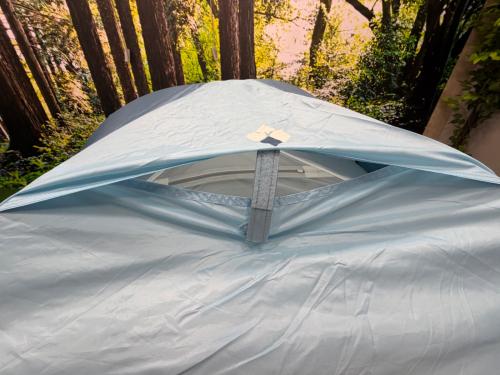 mont-bell (モンベル) ソロテント 1122491 ブルー ペグ×14・ロープ×5 クロノスドーム2