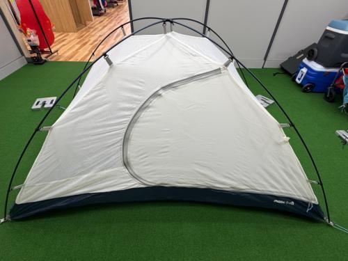 mont-bell (モンベル) ソロテント 1122491 ブルー ペグ×14・ロープ×5 クロノスドーム2