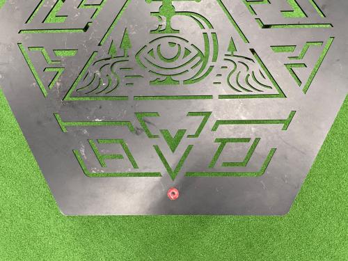 ANCAM (アナキャン) アウトドアテーブル ケース付 DEVISE WORKS メタヘキテL