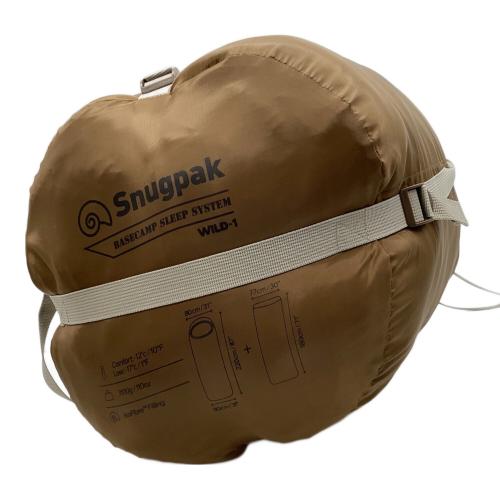 Snugpak (スナグパック) 封筒型シュラフ(化繊) 別注 WILD-1 ベースキャンプスリープシステム 【冬用】