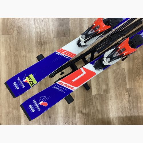 ROSSIGNOL (ロシニョール)  DEMO ALPHA Ti ・LOOK SPX12　カービング スキー 板 166cm ブルー×ホワイト 18-19