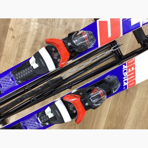 ROSSIGNOL (ロシニョール)  DEMO ALPHA Ti ・LOOK SPX12　カービング スキー 板 166cm ブルー×ホワイト 18-19