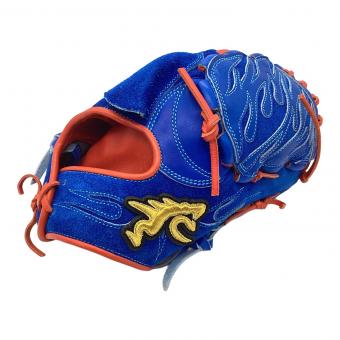 GLOVE STUDIO RYU (グローブ スタジオ リュウ) 硬式グローブ ブルー×レッド ケース付 松坂大輔モデル RYU-D99 BS 投手用