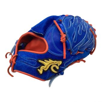 GLOVE STUDIO RYU (グローブ スタジオ リュウ) 硬式グローブ ブルー×レッド ケース付 松坂大輔モデル RYU-D99 BS 投手用