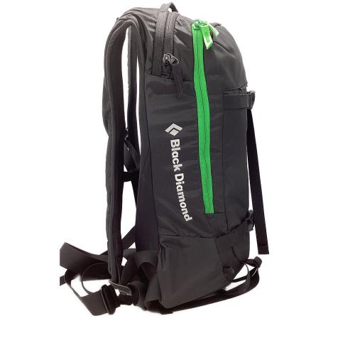 BLACK DIAMOND (ブラックダイヤモンド) リュック ブラック×グリーン DOWNPATROL15