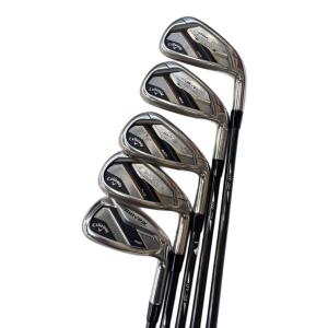 Callaway アイアンセット ※PWのみMARVRIK PRO @ MAVRIK MAX フレックス【R】 GRAPHITE DESIGN Tour AD AD-75 5本セット(6/7/8/9/PW) 非純正グリップ良好