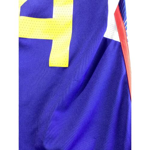 日本代表 (ニホンダイヒョウ) サッカーユニフォーム SIZE XL ブルー 2022年ホームレプリカユニフォーム adidas HF1845