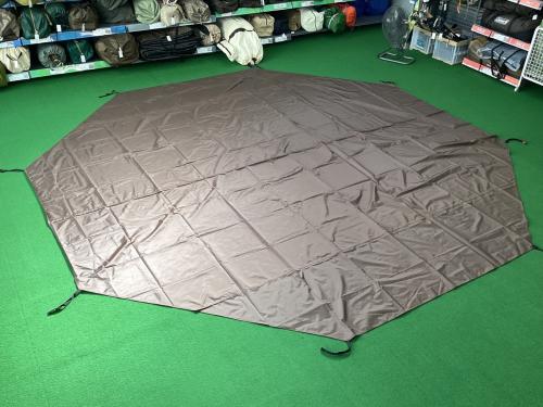 WIWO (ウィーオ) グランドシート 約440×420cm ブラウン ヤクドーム用