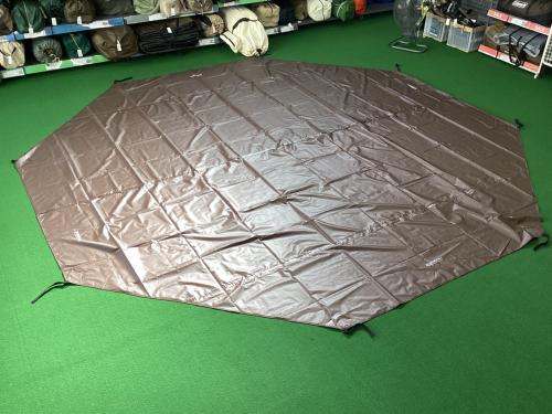 WIWO (ウィーオ) グランドシート 約440×420cm ブラウン ヤクドーム用