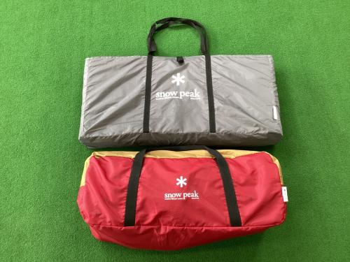 Snow peak (スノーピーク) ドームテント 2019年製 SDE-001RH アメニティドームM 505×280×150(h)cm 3～4人用