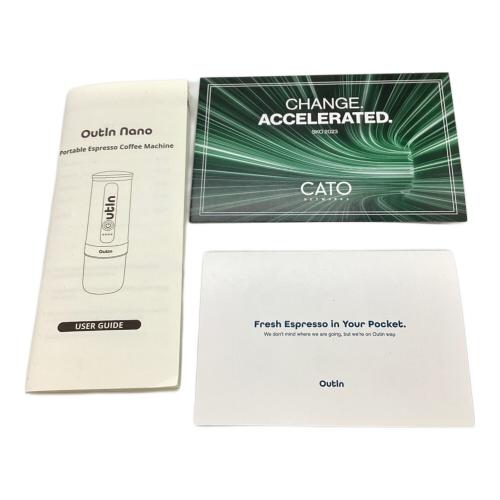 Outin Nano コーヒー用品 箱付き ポータブル電動エスプレッソマシン 未使用品