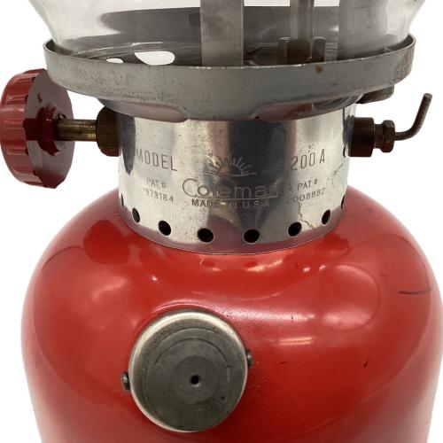 Coleman (コールマン) ガソリンランタン イエローボーダー サンシャインロゴ 200A 55年1月 ヴィンテージ