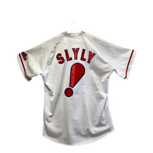 広島東洋カープ (ヒロシマトウヨウカープ) 応援グッズ SIZE S ホワイト×レッド SLYLY【！】 ハイクオリティユニフォーム MIZUNO ユニフォーム 395081216