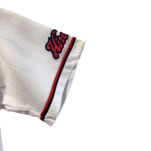 広島東洋カープ (ヒロシマトウヨウカープ) 応援グッズ SIZE S ホワイト×レッド SLYLY【！】 ハイクオリティユニフォーム MIZUNO ユニフォーム 395081216