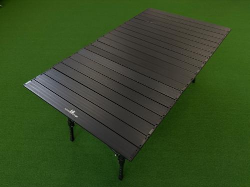 OGAWA (オガワ) アウトドアテーブル ブラック 1915-80 ロールテーブルL ロール アルミ