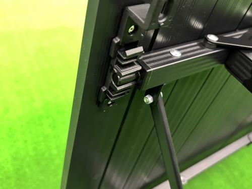 OGAWA (オガワ) アウトドアテーブル ブラック 1915-80 ロールテーブルL ロール アルミ