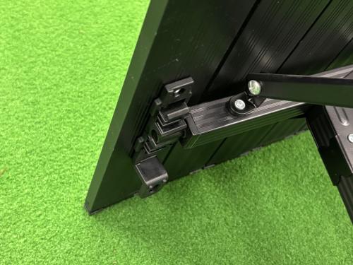 OGAWA (オガワ) アウトドアテーブル ブラック 1915-80 ロールテーブルL ロール アルミ