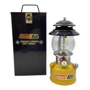 Coleman (コールマン) ガソリンランタン ケース・元箱あり 未点火 200BA67JA シーズンズランタン2007 未使用品