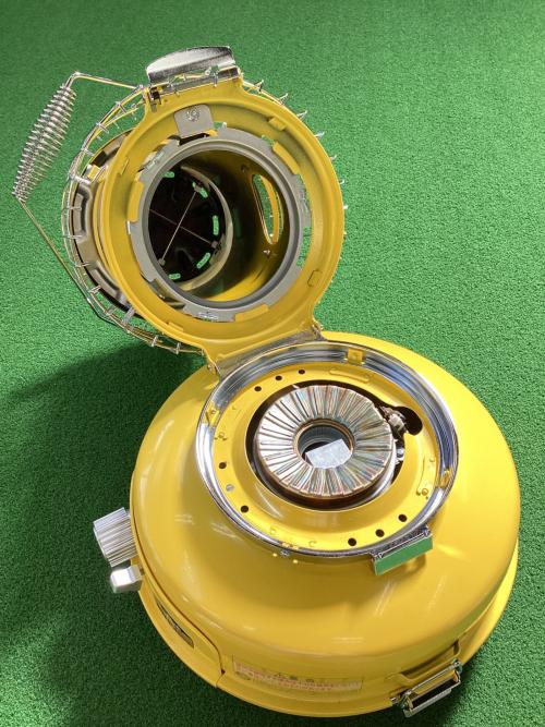 SENGOKU Aladdin (センゴク アラジン) アウトドアヒーター 最大出力2.0Kw イエロー PSLPGマーク有 SAG-BF01 ポータブルガスストーブ 2018年9月製造