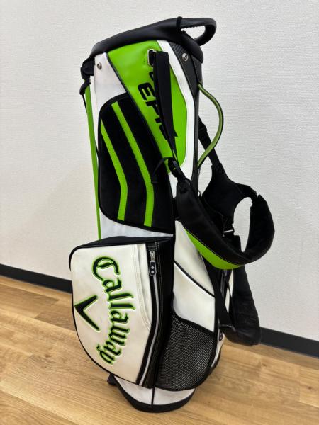 Callaway GBB EPIC キャディバッグ　#A96LS Callaway (キャロウェイ) キャディバッグ ブラック×グリーン 8.5