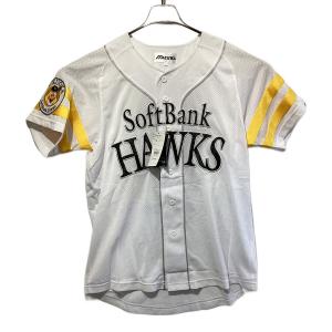 福岡ソフトバンクホークス (フクオカソフトバンクホークス) 応援グッズ Lサイズ ホワイト 秋山監督ありがとうグッズ  2005-14 MIZUNO ユニフォーム 秋山幸二【81】 レプリカ