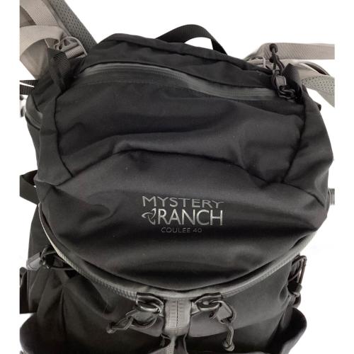 MYSTERY RANCH (ミステリーランチ) バックパック ブラック COULEE40 背面長 約46～50cm 31-40L(山小屋泊)