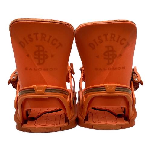 SALOMON (サロモン) DISTRICT ビンディング SIZE M オレンジ