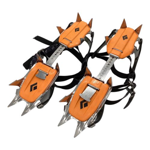BLACK DIAMOND (ブラックダイヤモンド) 10本爪アイゼン 23-29cm オレンジ コンタクトストラップ