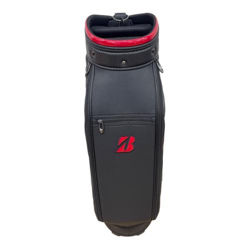 BRIDGESTONE (ブリヂストン) キャディバッグ ブラック×レッド CBG222 軽量ベーシックモデル 未使用品