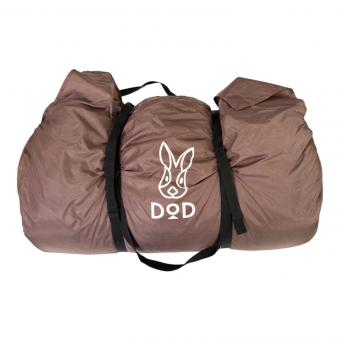 DOD (ディーオーディー) 封筒型シュラフ(化繊) ブラウン わがやのシュラフ 【春～秋用】 約230×200cm