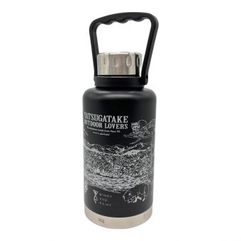 thermo mug (サーモマグ)  WINDY AND RAINY YATSUGATAKE TANK アウトドア食器 ブラック