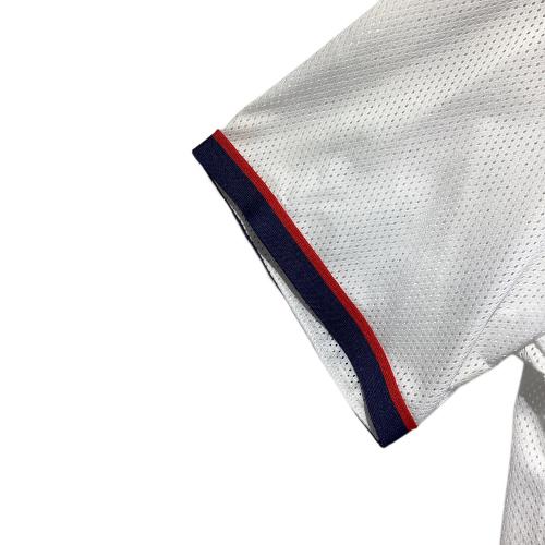 北海道日本ハムファイターズ (ホッカイドウニッポンハムファイターズ) 応援グッズ Mサイズ ホワイト×ネイビー×レッド HOKKAIDO be AMBITIOUS ユニフォーム 【9】中島卓也 レプリカ