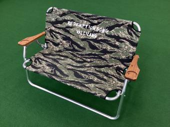 Pregrine Furniture アウトドアチェア グリーン タイガーカモ VALLICANS Ballistics Ecdysis Bench