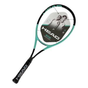 HEAD (ヘッド) 硬式テニスラケット フェイス 100インチ・ウエイト 270g・グリップ4 1/4 ブラック×ライトグリーン 2024年モデル BOOM MPL