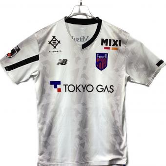 FC東京 (エフシートウキョウ) サッカーユニフォーム メンズ SIZE L ホワイト 【9】ディエゴオリヴェイラ/2024年アウェイユニフォーム NEW BALANCE AMT45232