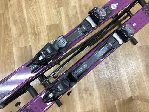 folkl カービングスキー 154cm 2022/23年モデル パープル @ FLAIR ・MARKER FLAIR