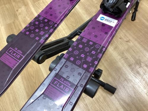 folkl カービングスキー 154cm 2022/23年モデル パープル @ FLAIR ・MARKER FLAIR