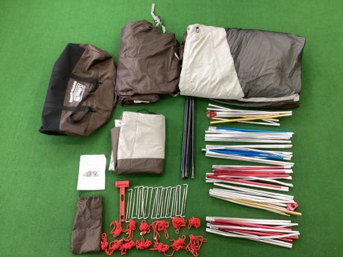 Coleman (コールマン) ツールームテント 4Sワイド 2ルームカーブ 約580×350×200(h)cm 3～4人用