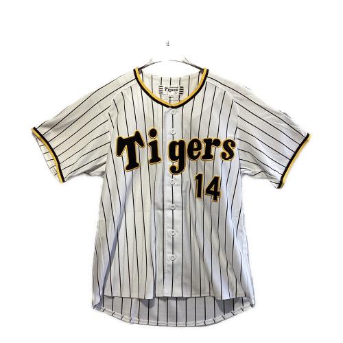 阪神タイガース (ハンシンタイガース) 応援グッズ Sサイズ ホワイト ユニフォーム 岩貞祐太【14】 レプリカ