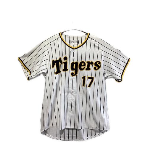 阪神タイガース (ハンシンタイガース) 応援グッズ Sサイズ ホワイト ユニフォーム 青柳晃洋【17】